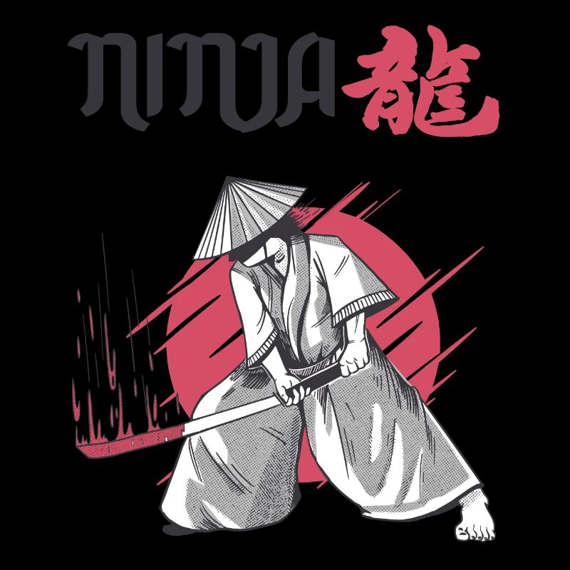 Ninja Samurai Japanese warrior from Japan Katan