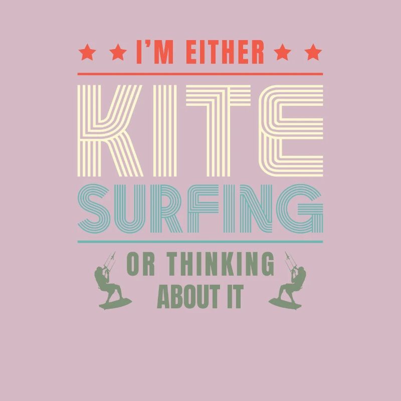 Ich Bin Entweder Kitesurfen Oder Denke Darüber