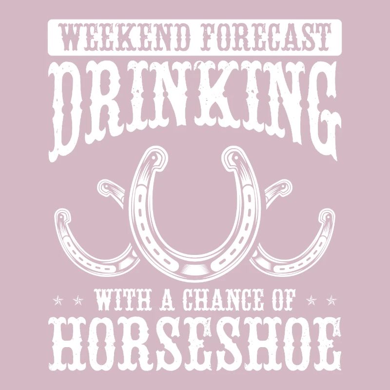 Horseshoe Pitching Beer Drinker Drinking Tosser