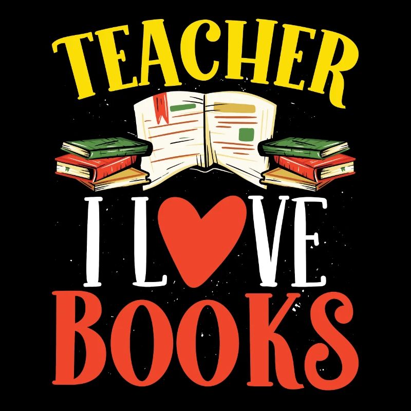 Enseignant Enseignant Love Books School Classe d’élève