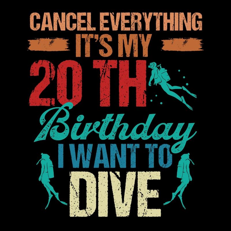 20 ans plongeur Idée d’anniversaire Snorkeling
