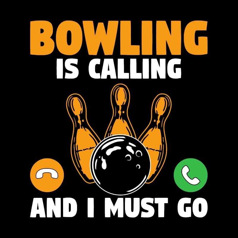 Bowler Bowling ruft und ich muss Bowling te gehen