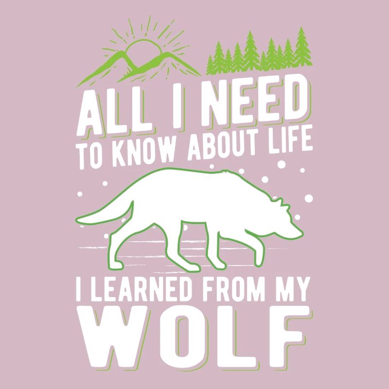 Wolf Lover Gift Wolf Pack