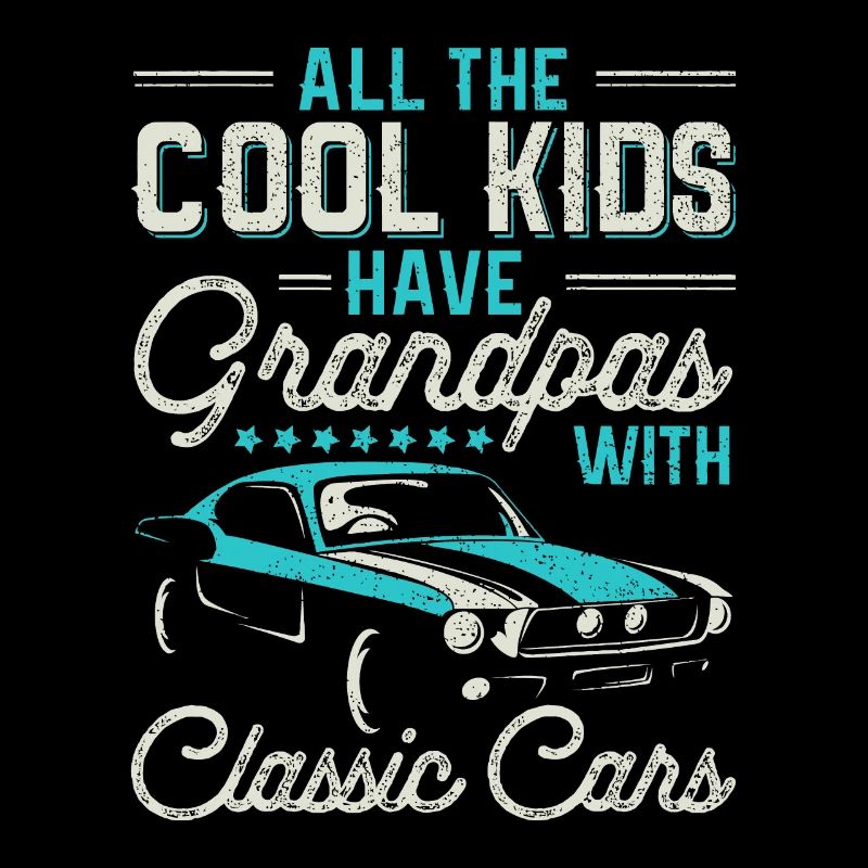 Opas mit Oldtimern Oldtimer Guy Gra