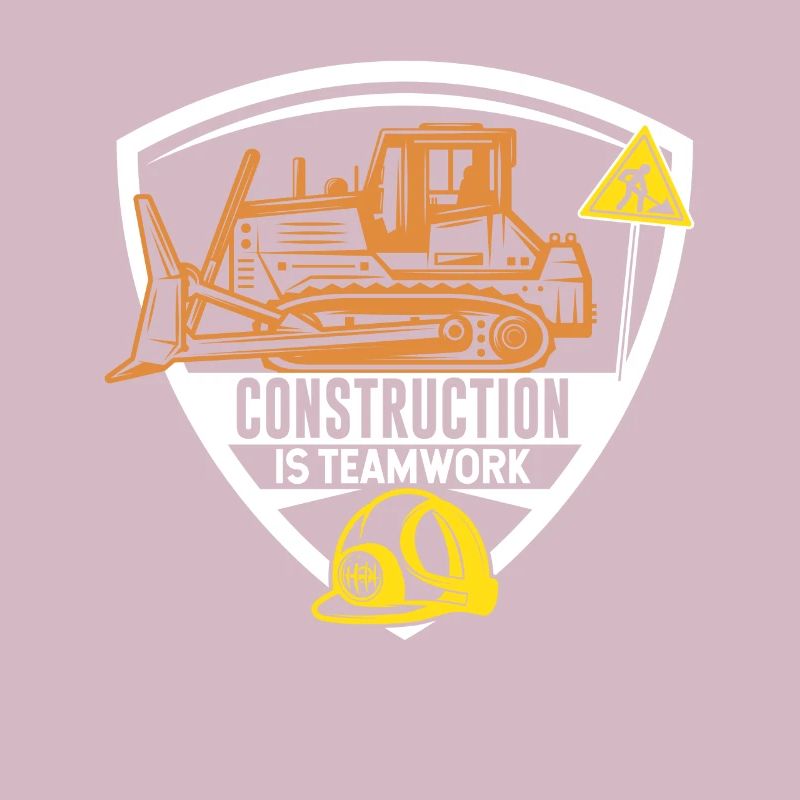 Construction work is teamwork Construction Teamwork Construction site