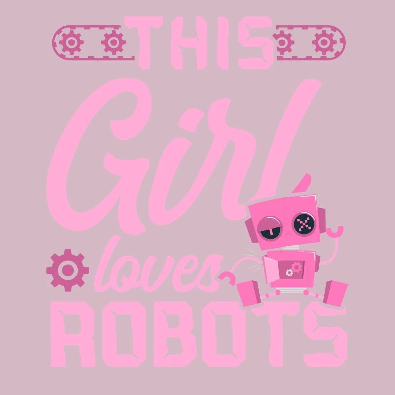 Robot Robotics Engineer Girl This