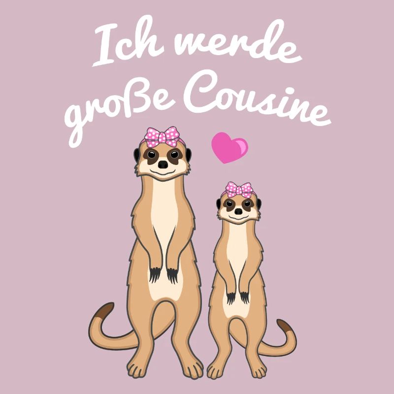 Ich Werde Große Cousine Erdmännchen Geschenk