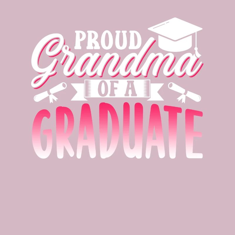 Stolze Großmutter Eines Absolventen Absolvent
