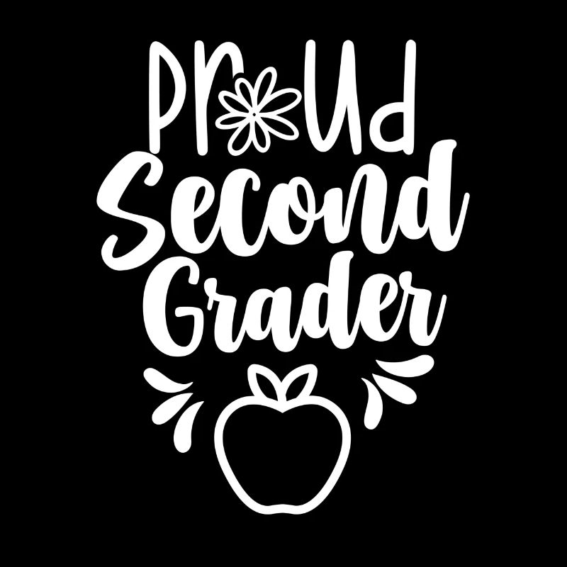 Proud Second Grader School Teacher Second Class