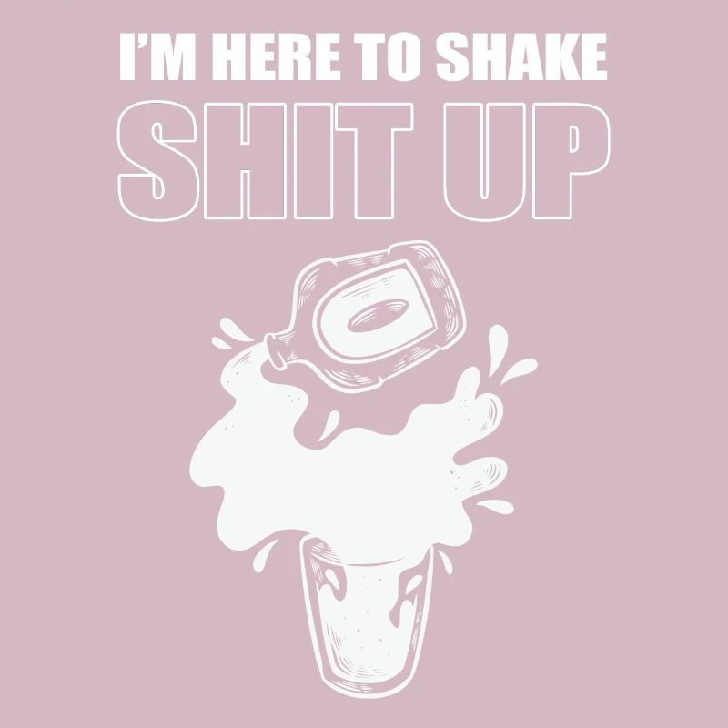 I'm Here To Shake Shit Up Barkeeper Mixologist