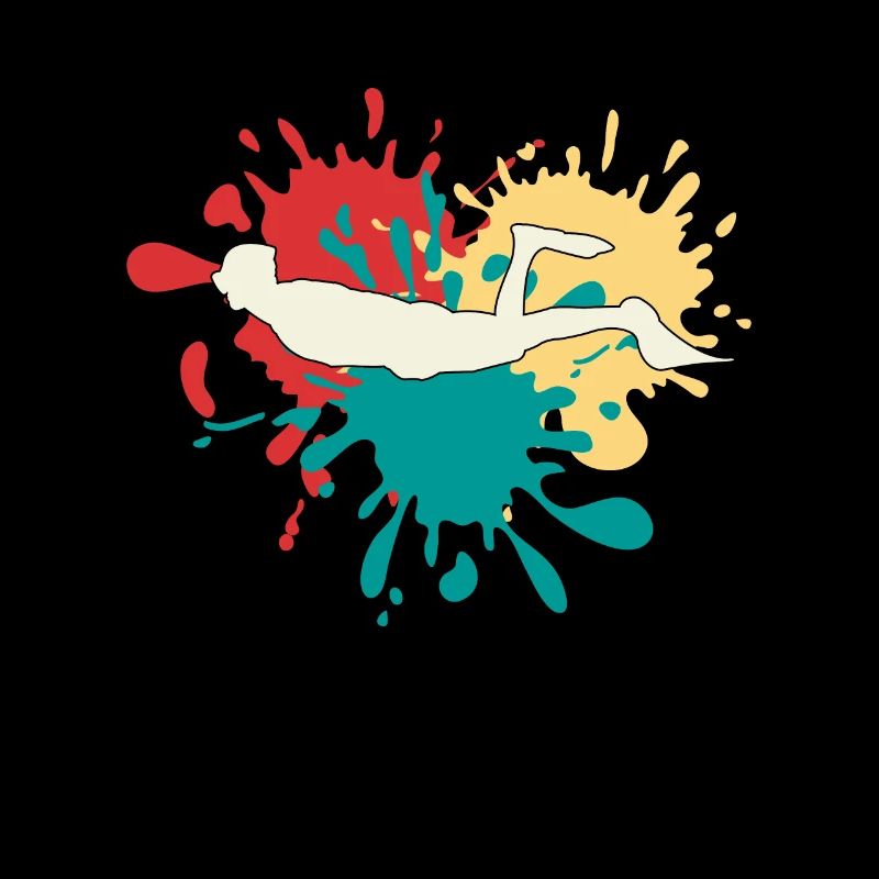 Silhouette de plongée