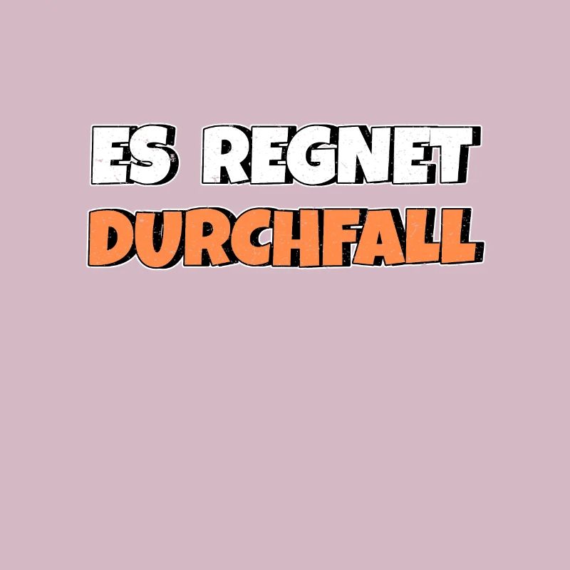 Es regnet Durchfall