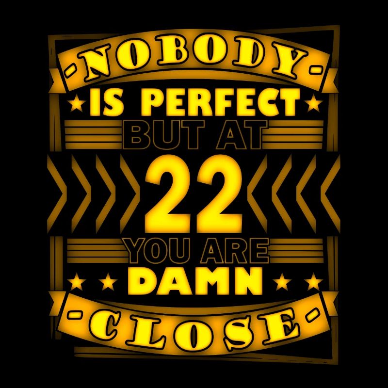 22. Geburtstag Geschenk
