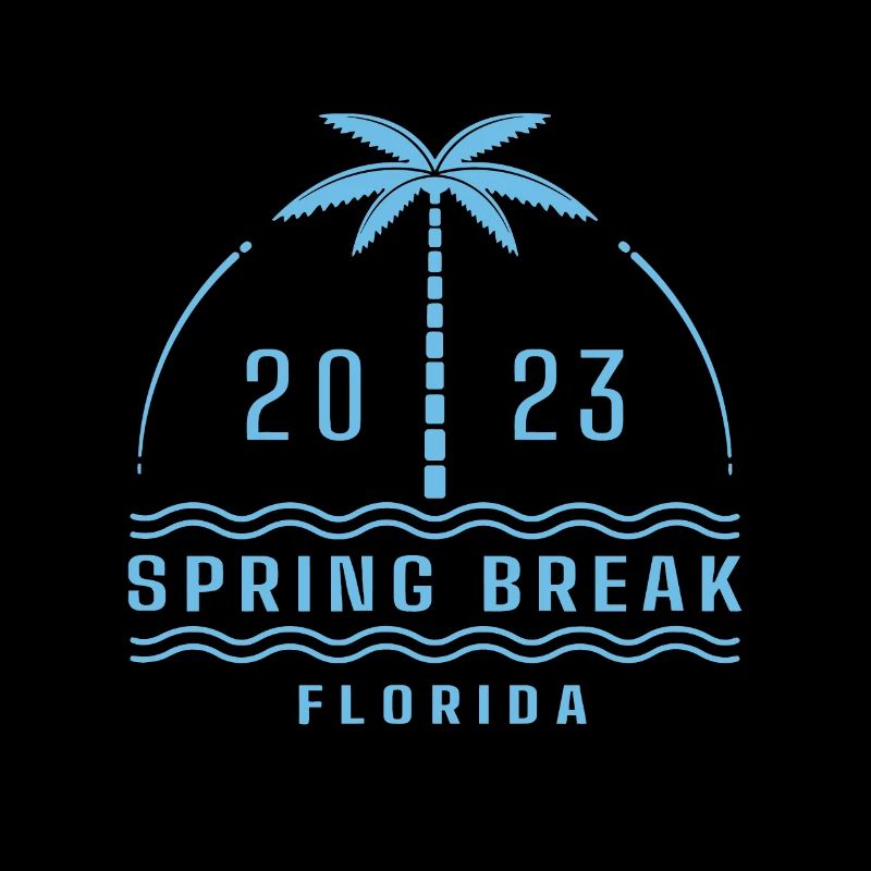 Passende Spring Break Strandurlaubsidee - Florid