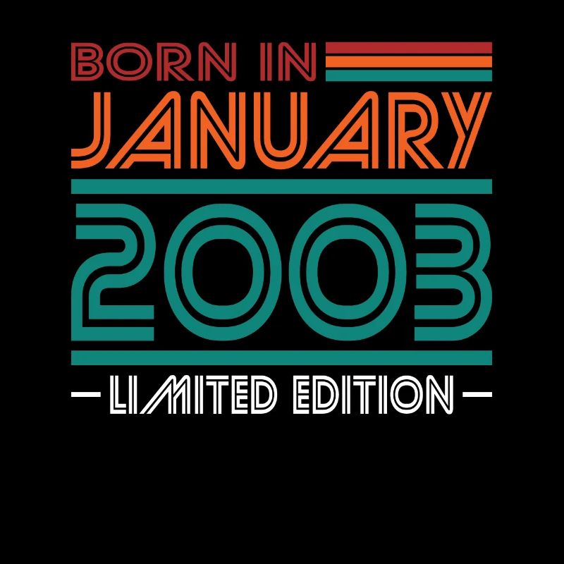 20e anniversaire Janvier 2003 Né en 2003