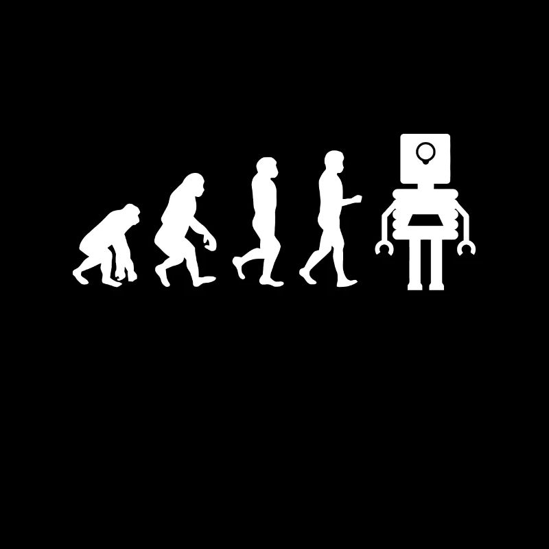 Drôle de robot d’apprentissage automatique AI Evolution Robot