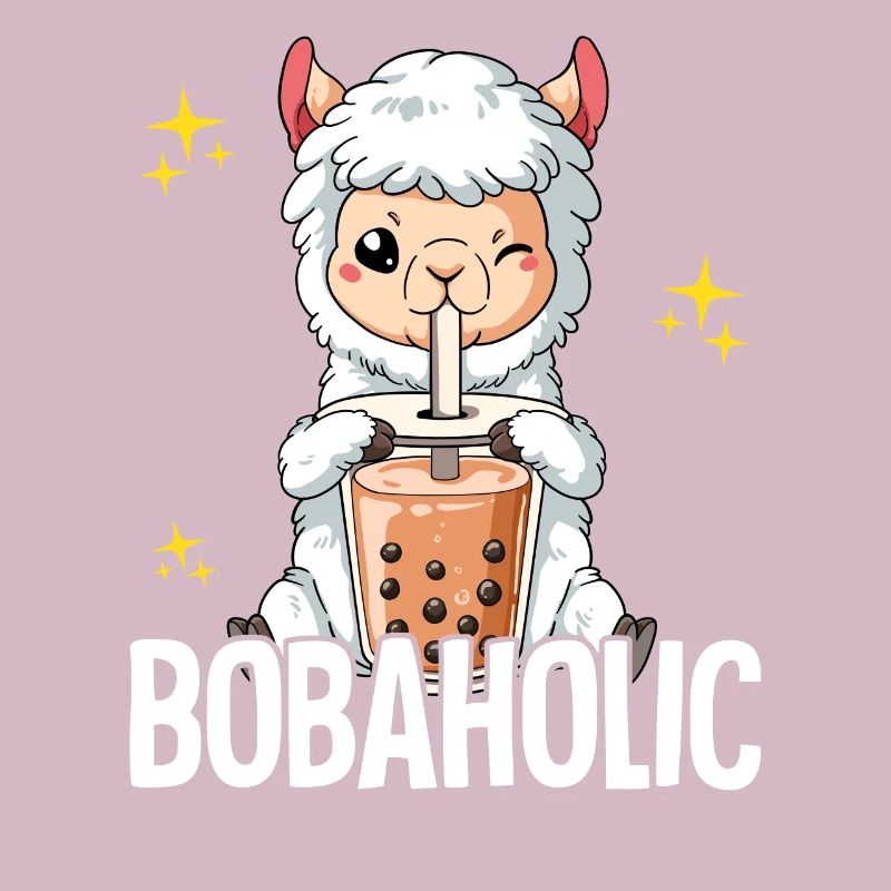 Bubble Tea Lama Boba Tea Bobaholic