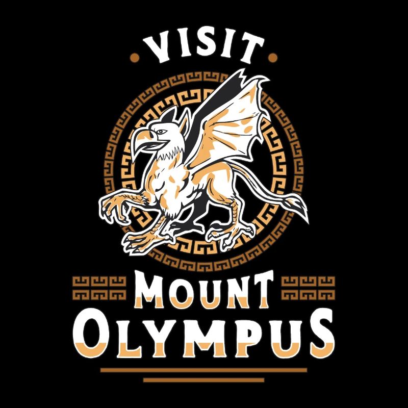 Gresk mytologi Besøk Mount Olympus Ancient Myth