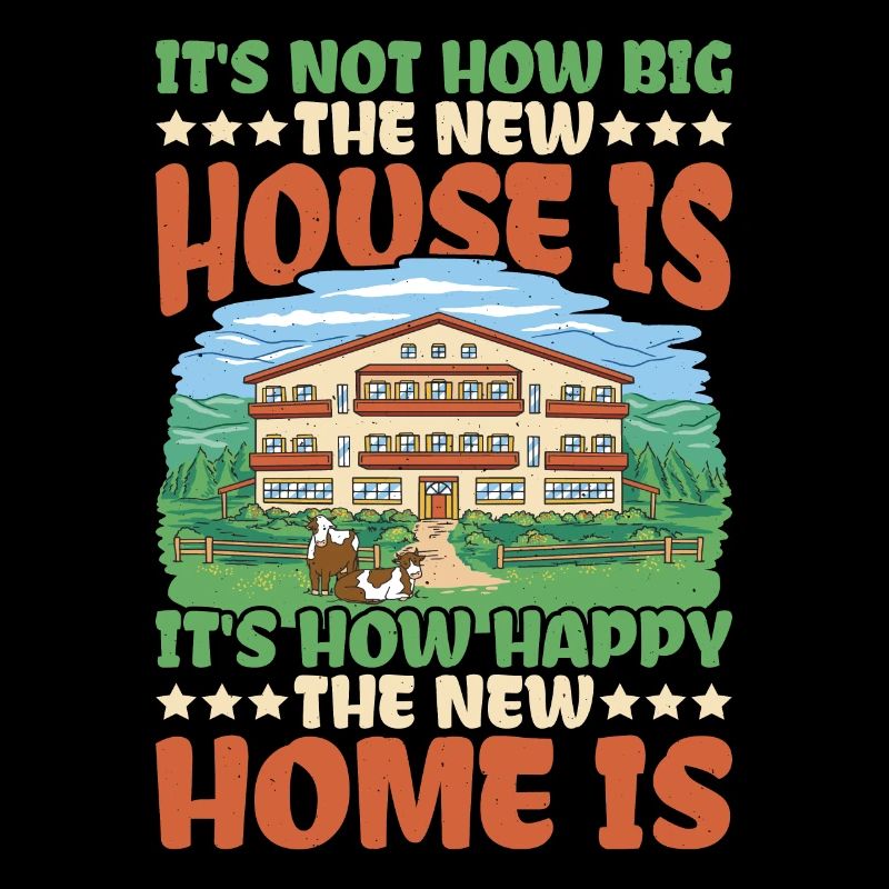 C’est à quel point la nouvelle maison est heureuse