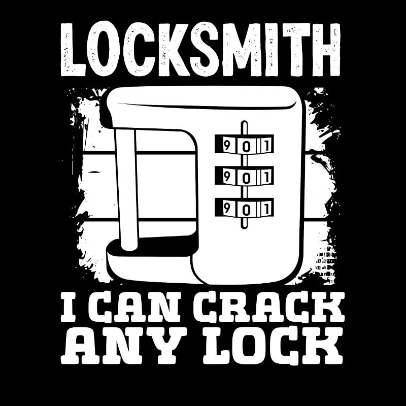 Locksmith Eat Sleep Lockpicking Repeat Lock