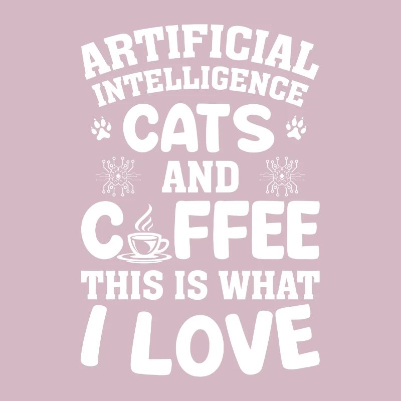 Artificial Intelligence Cats And Coffee - Artifici