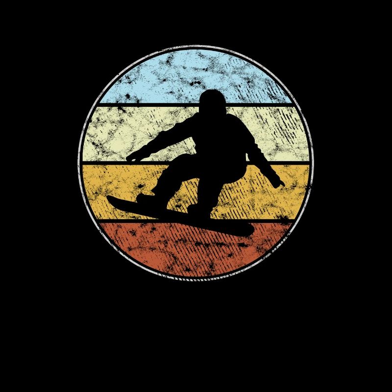 Snowboarding Retro