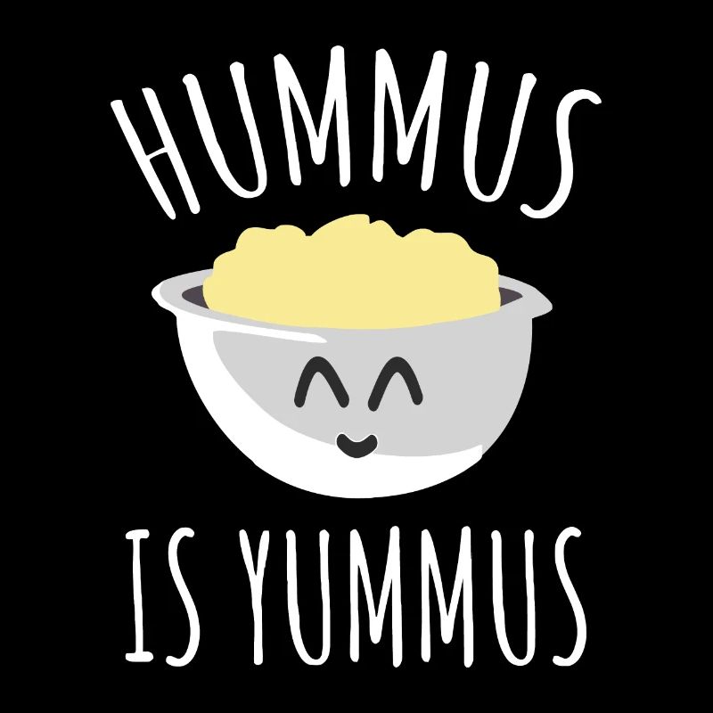 Hummus ist lecker - vegan