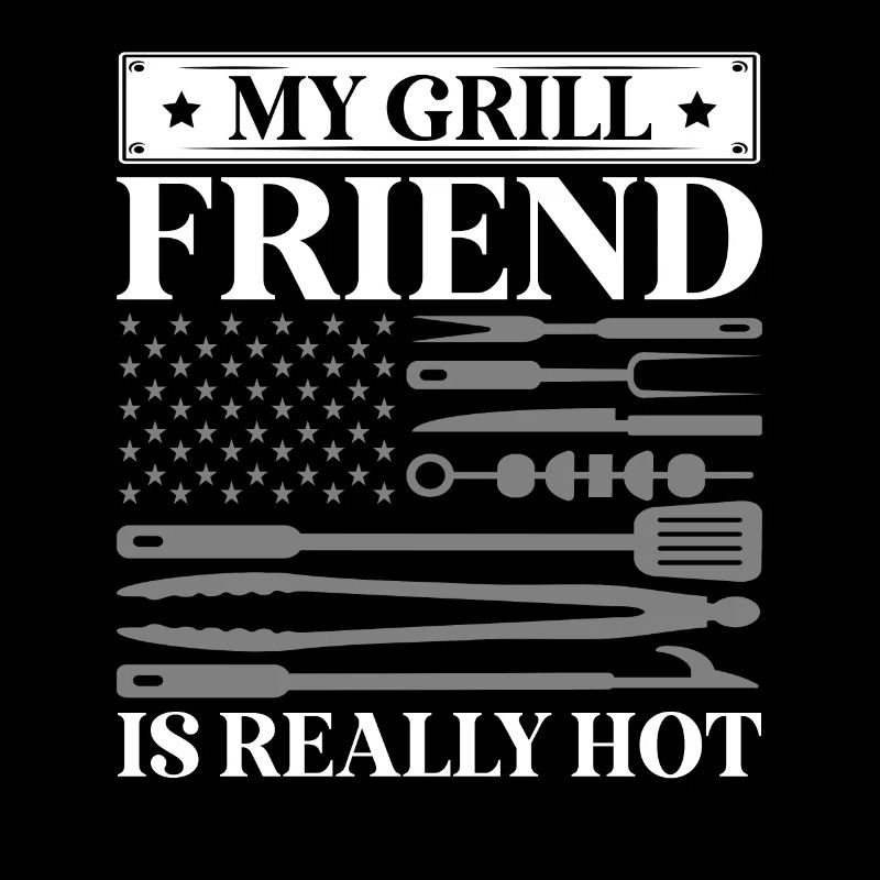 Mon ami grill est vraiment chaud