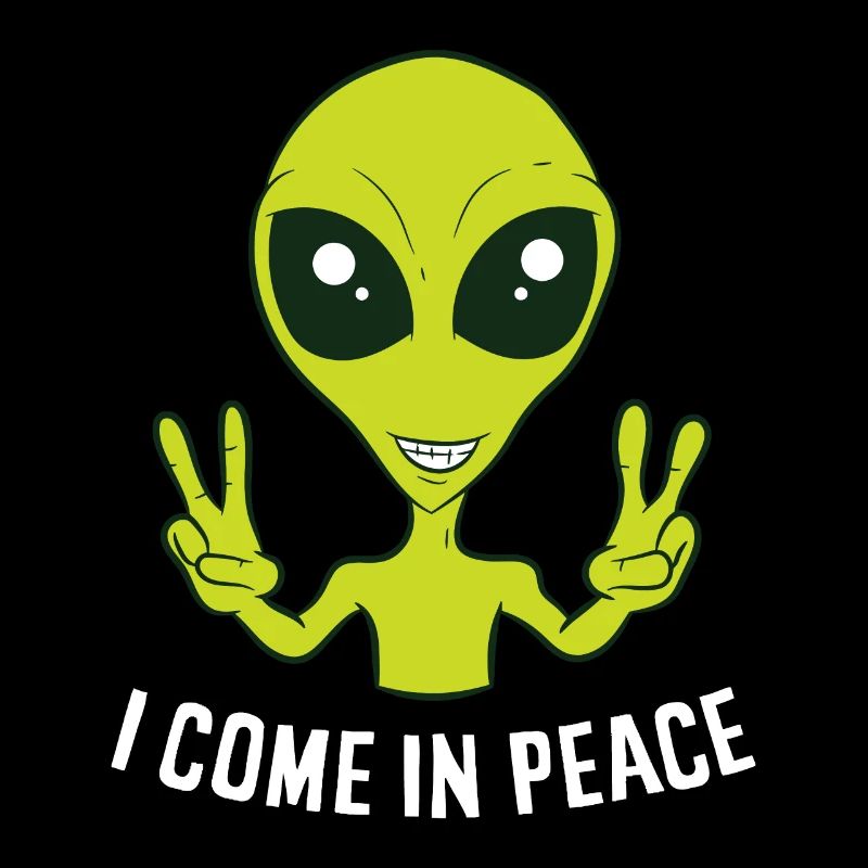 Mignon Alien Je viens dans l’espace de paix Rave EDM Music