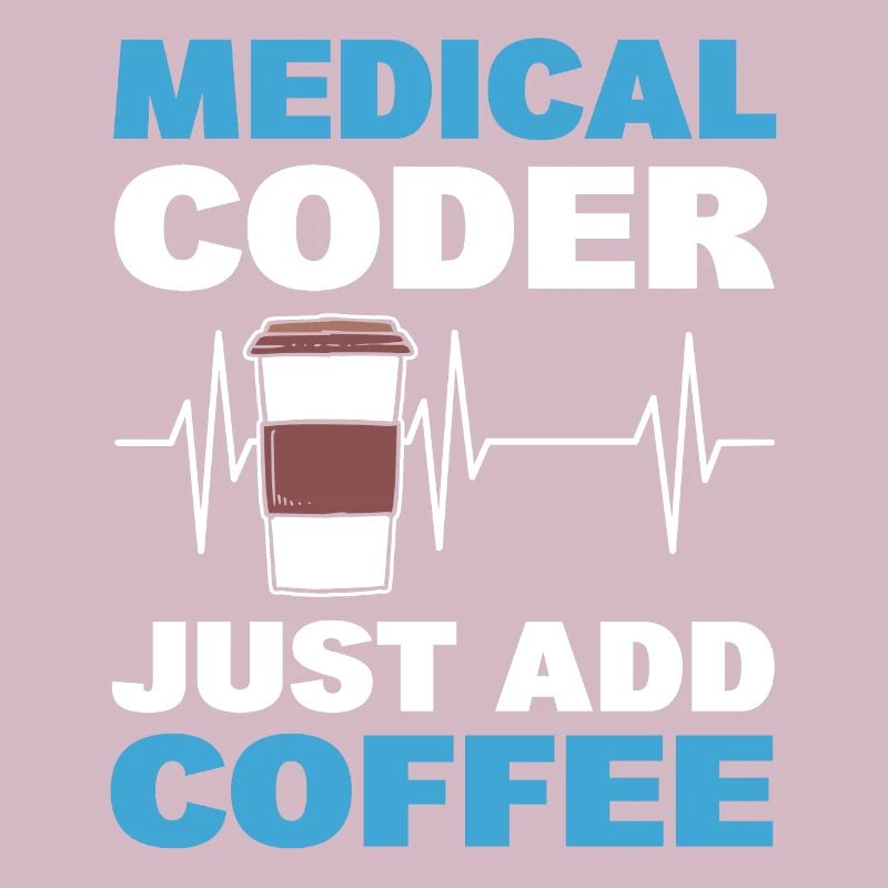 Medizinischer Codierer Einfach Kaffee hinzufügen