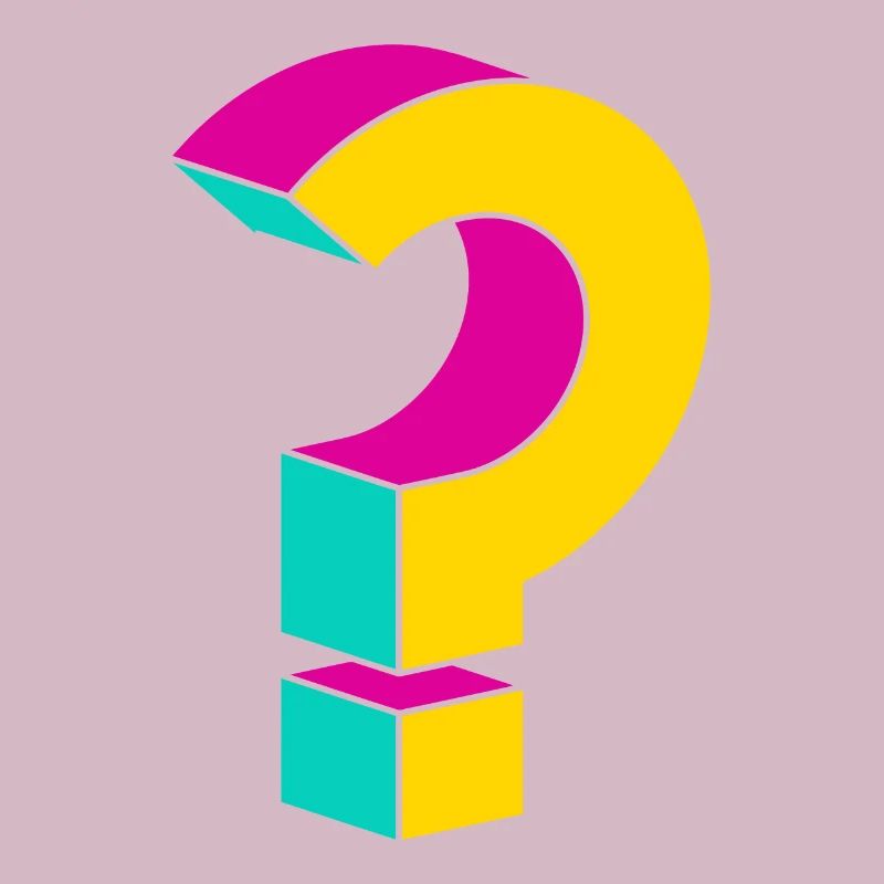 Point d’interrogation, cadeau de geeks de questionnement cool
