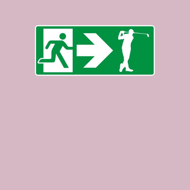 Emergency Exit Golf Golfers