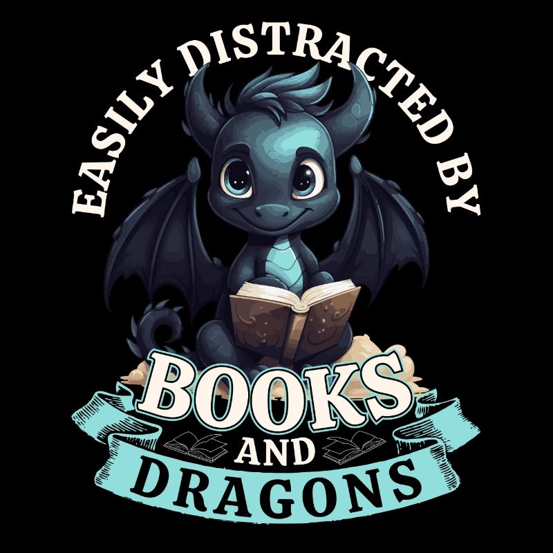 Easily Distracted By Books And Dragons: Drachen