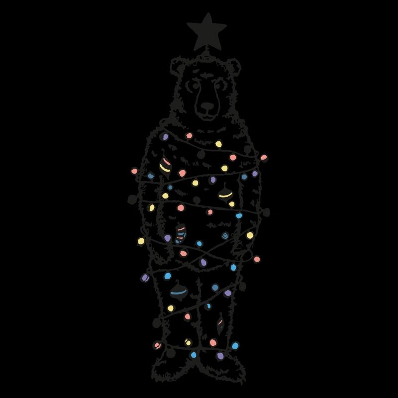 A fun Christmas Tree Bear