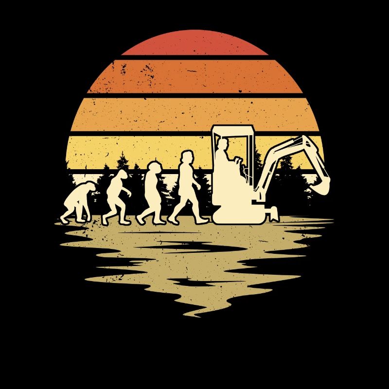 Bagger Evolution Baggerführer Baggerfahrer