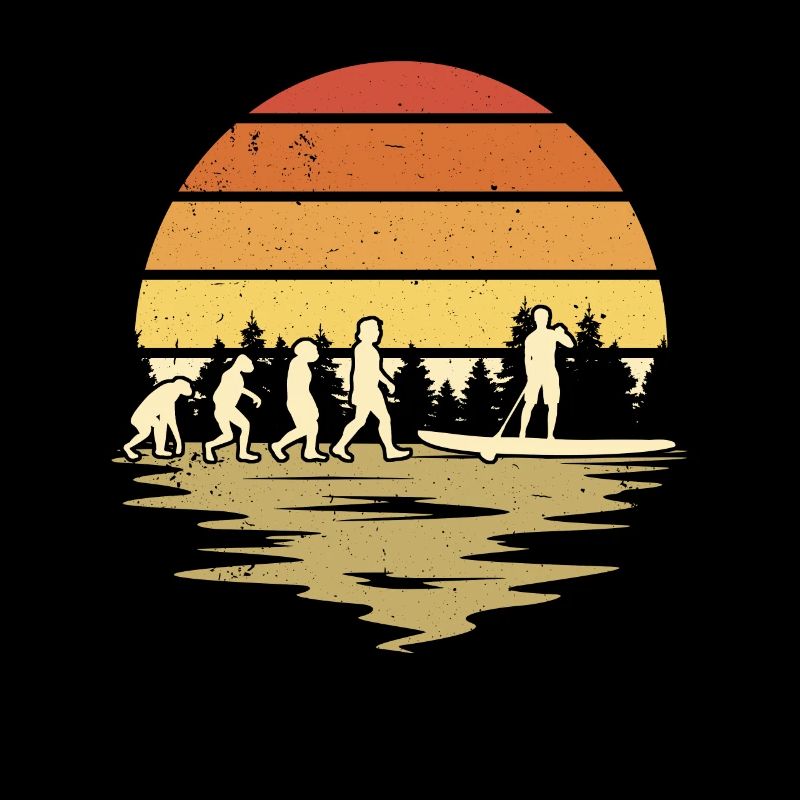 Stand Up Paddle Evolution SUP Board Paddling