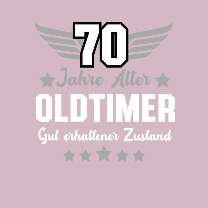70. Geburtstag Runder Geburtstag Oldtimer Männer