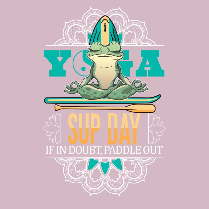SUP paddle Stand Up Paddle Frog sur