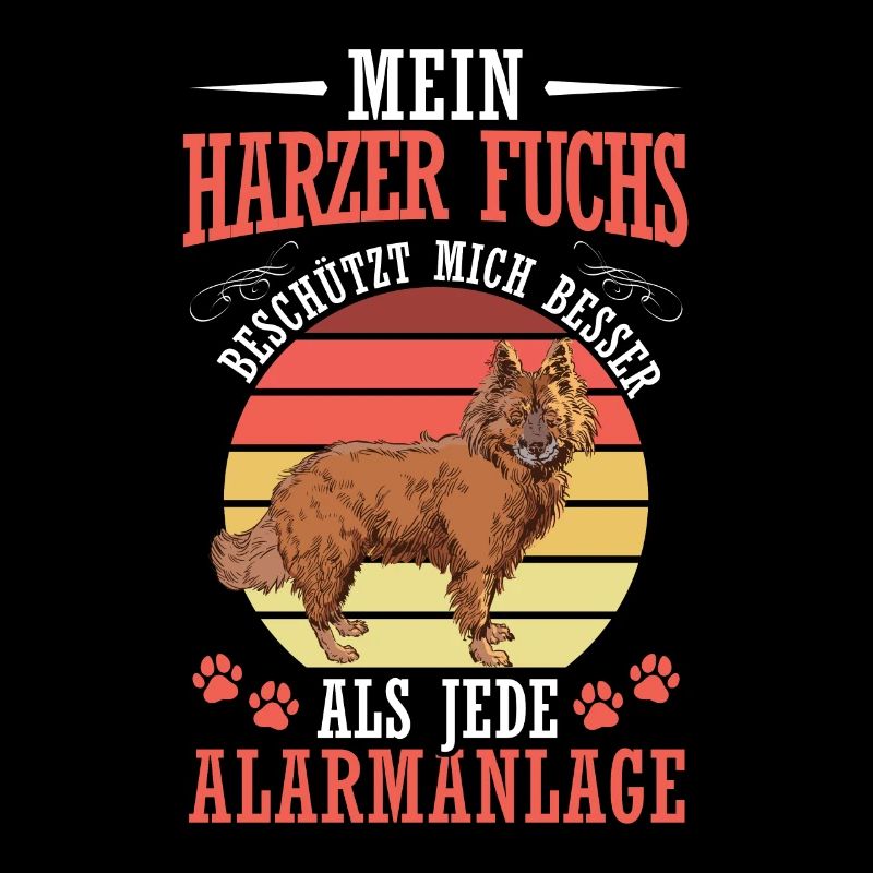 Harz fox protects me herding dog herding fox