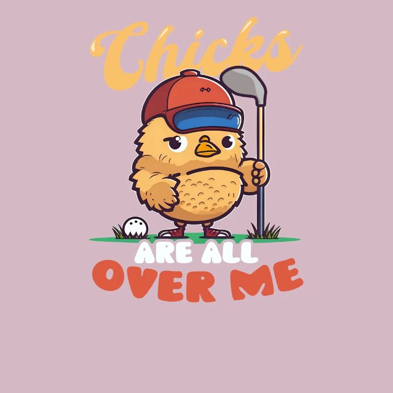Golf Easter Chicks All Over Me