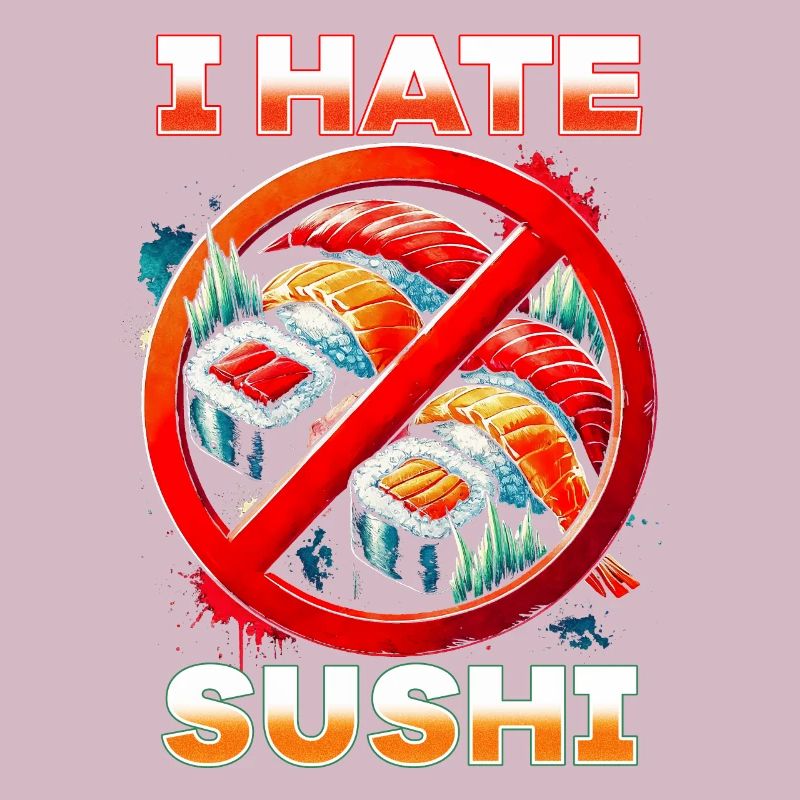 I hate sushi