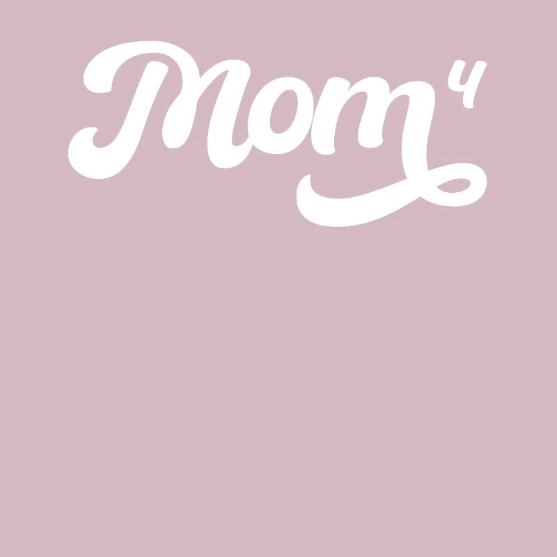 Mama Hoch 4 Muttertag Mama 4 Kinder Geschenk
