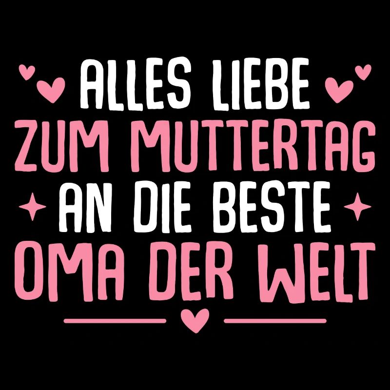 Muttertag Beste Oma der Welt