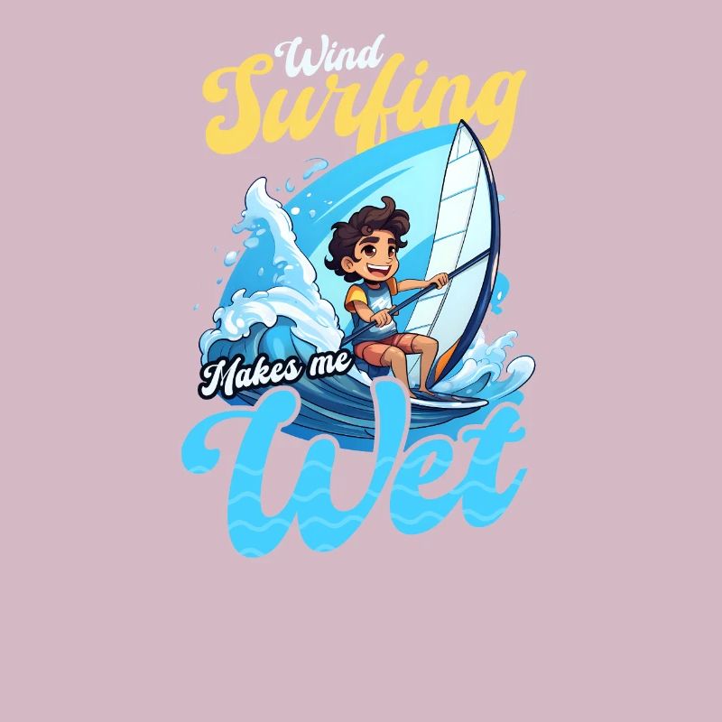 Windsurfing Makes Me Wet
