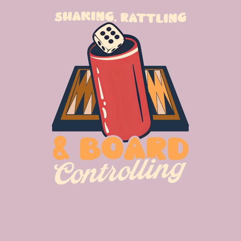 Funny Backgammon Shaking Rattling Board Controllin