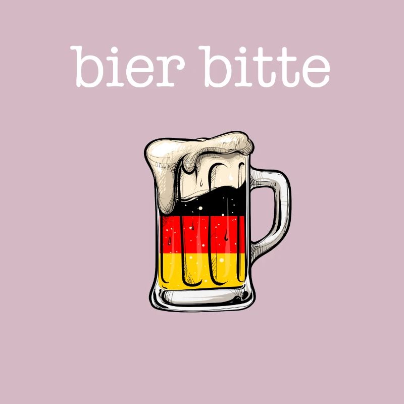 bier bitte, beer please deutsch, germany