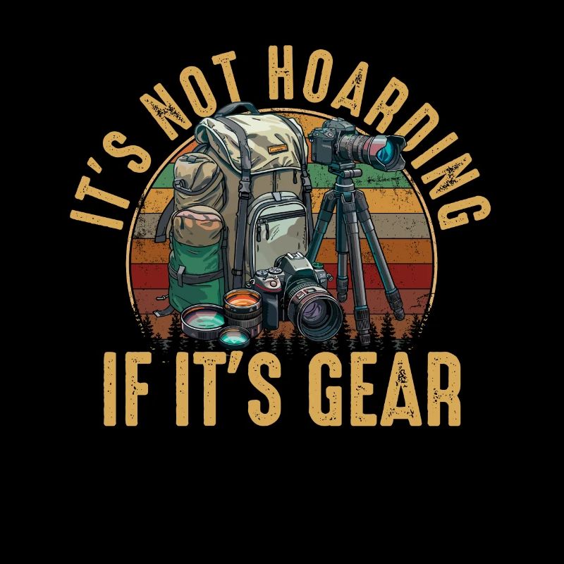 it's not horading gear, Photography camera