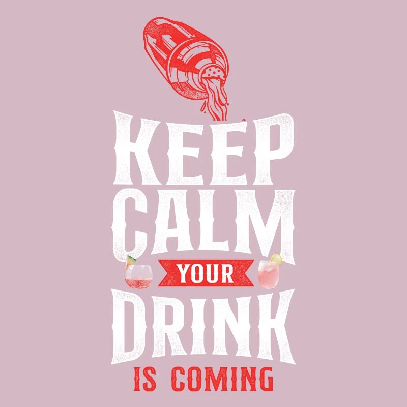 Barman Mixologue Keep Calm