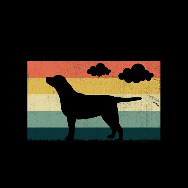 Mon labrador est mon rayon de soleil par temps nuageux Chien de laboratoire