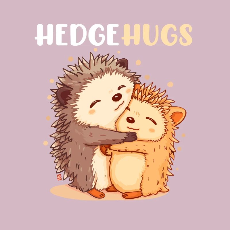 Hedgehugs Cute Hedgehog